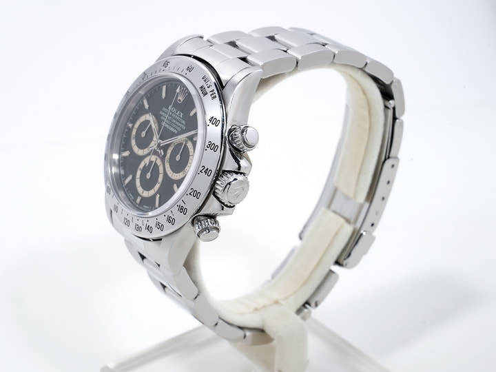 ロレックス デイトナ エルプリメロ Ref.16520 ステンレススチール ブラック文字盤 中古 6p6g4sod