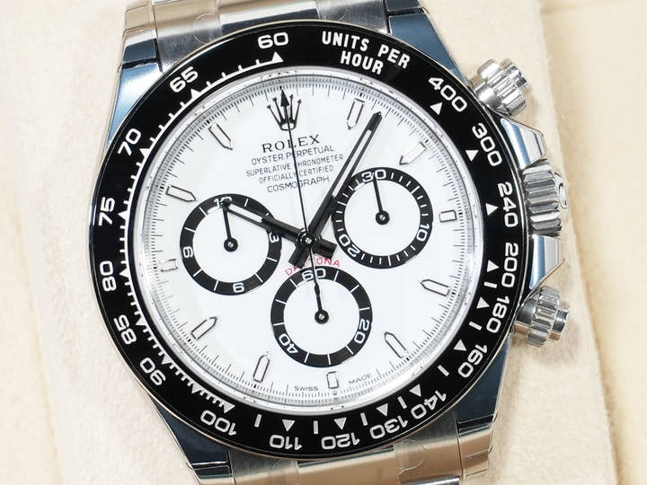 Rolex Daytona Ref. 126500LN Stainless Steel White Dial Unused eamkja45