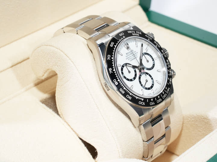 Rolex Daytona Ref. 126500LN Stainless Steel White Dial Unused eamkja45