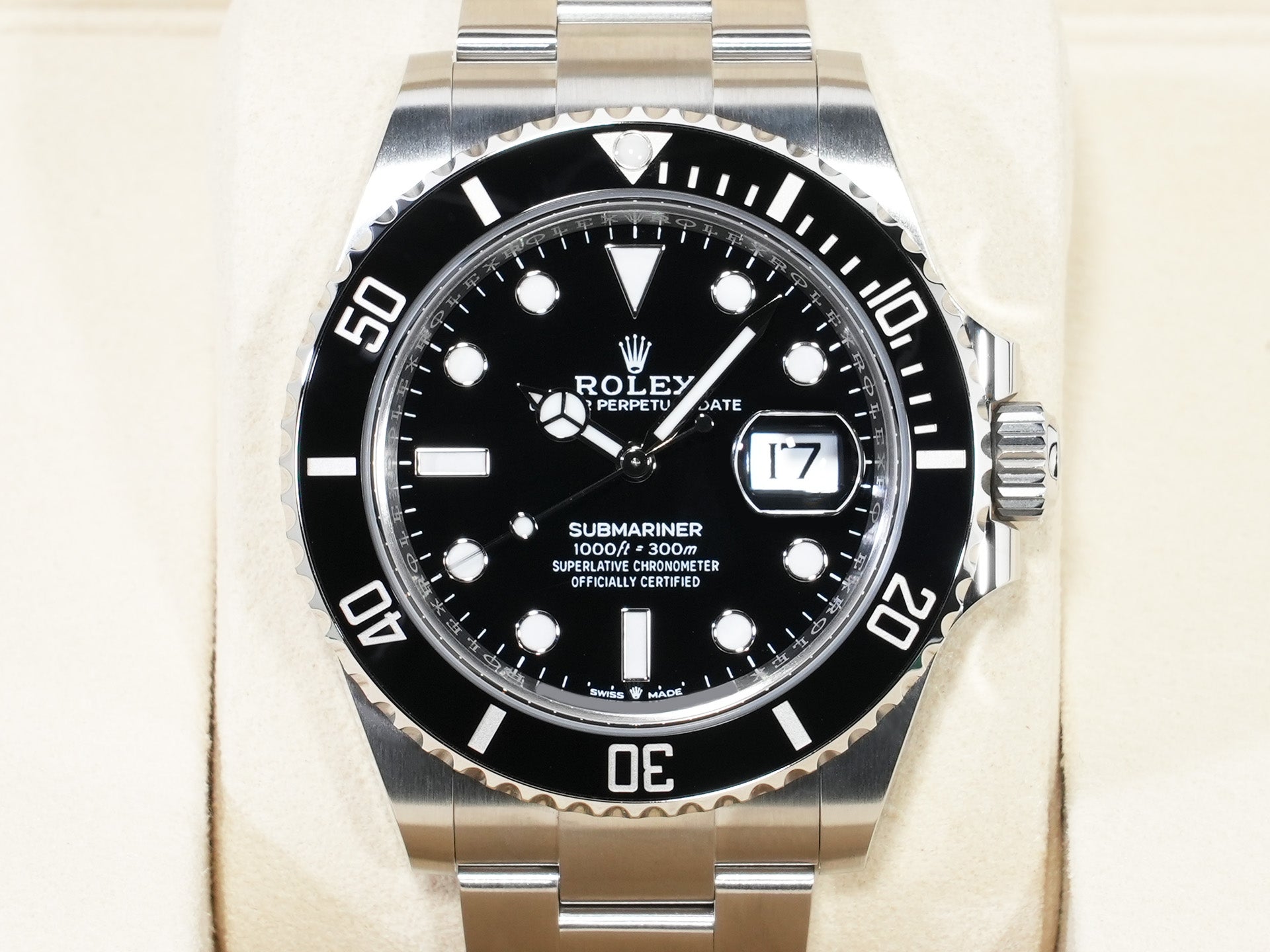 ロレックス サブマリーナー デイト Ref.126610LN ステンレススチール ブラック文字盤 未使用 fix6oi3c