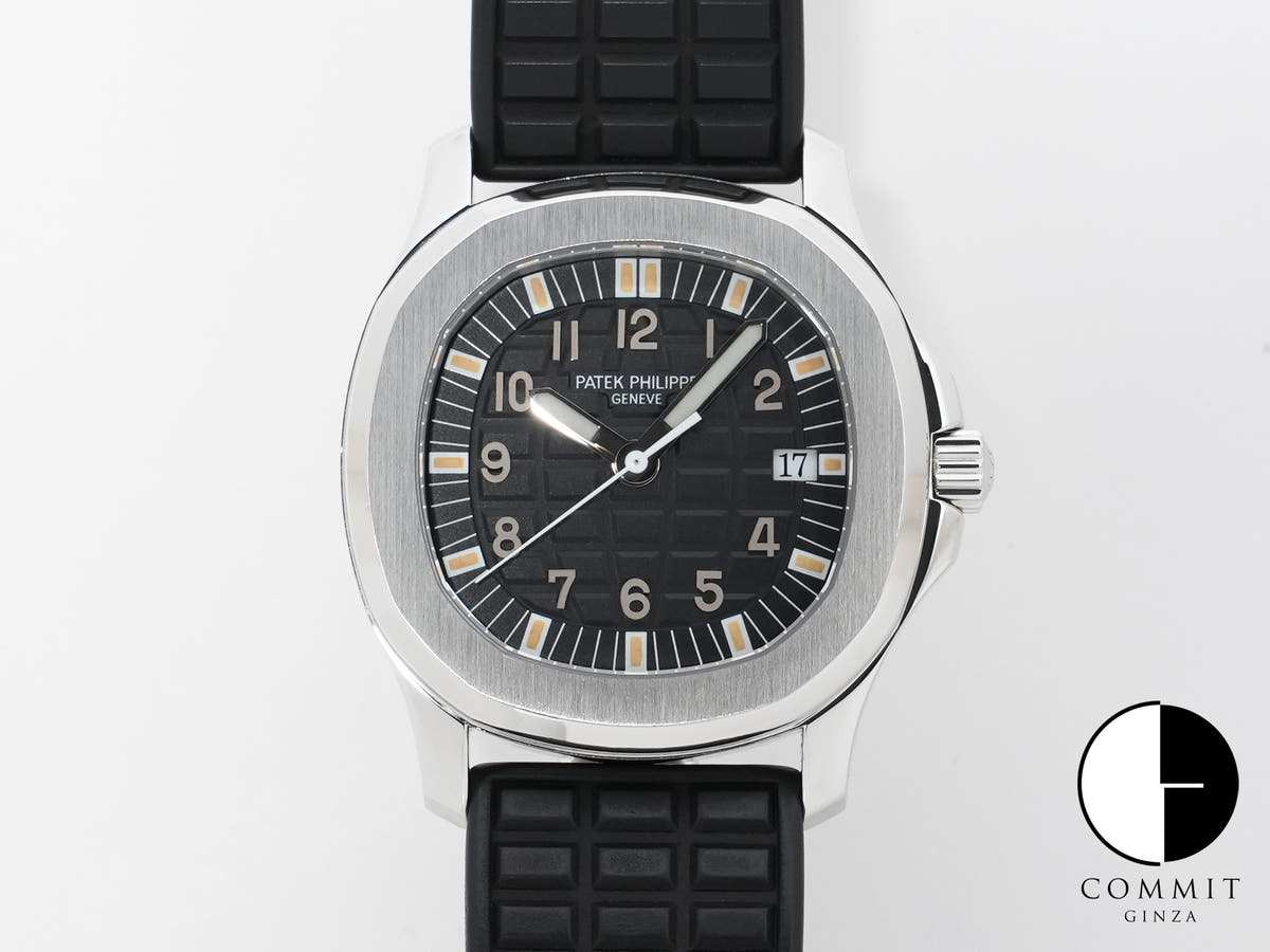 パテックフィリップ アクアノート Ref.5064A-001 ステンレススチール ブラック文字盤 美中古 7xu3akjg