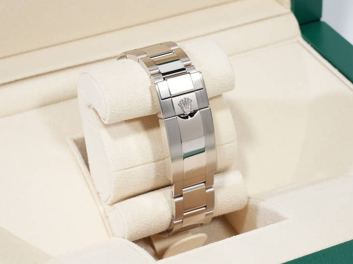 Pre-owned Rolex GMT-Master II Ref. 126719BLRO White Gold Midnight Blue Dial Oyster Bracelet cm2kysm6