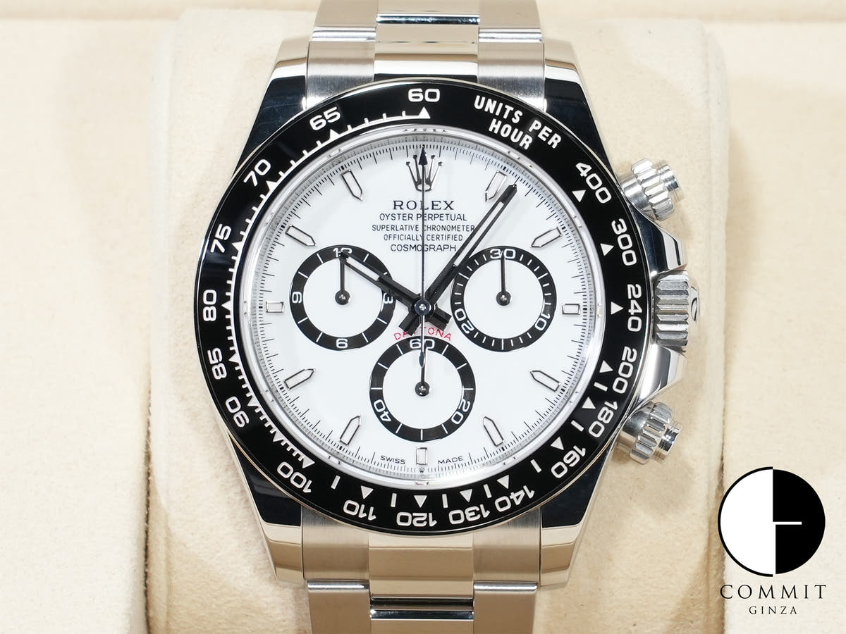 Rolex Daytona Ref. 126500LN Stainless Steel White Dial Excellent Condition f7wgow6t