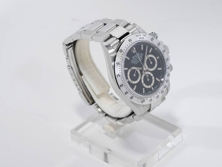 Rolex Daytona El Primero Ref. 16520 Stainless Steel Black Dial Excellent Condition bhsd9ehe