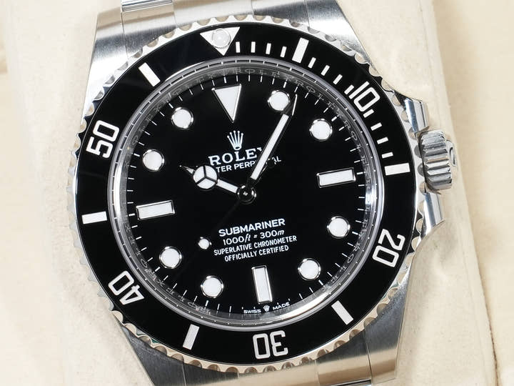 Rolex Submariner No Date Ref. 124060 Stainless Steel Black Dial Unused 6i5bcqag