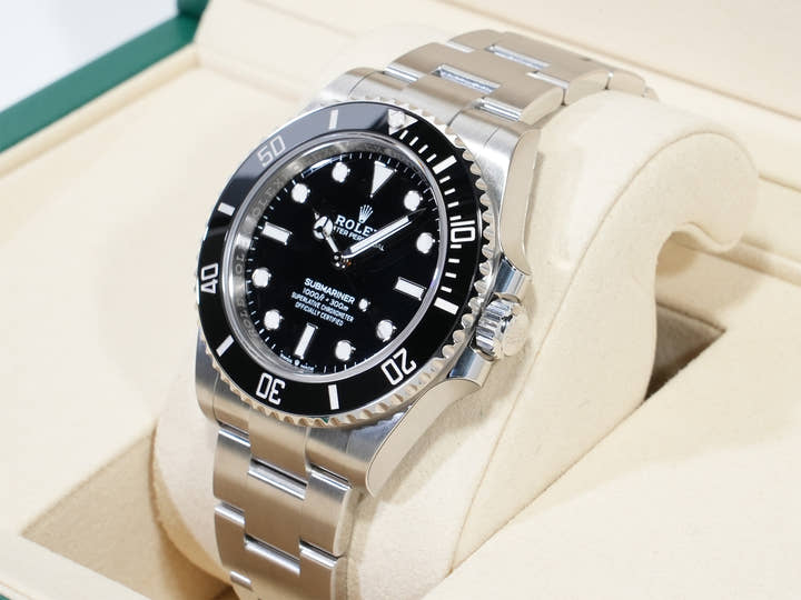 Rolex Submariner No Date Ref. 124060 Stainless Steel Black Dial Unused 6i5bcqag