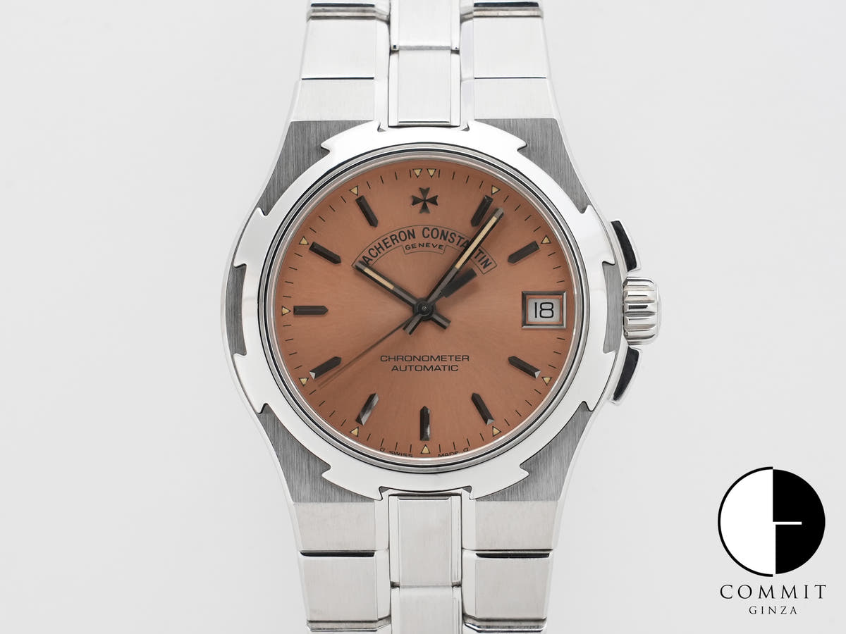 ヴァシュロンコンスタンタン オーヴァーシーズ Ref.42050/423A ステンレススチール サーモン文字盤 美中古 78y2m6bh
