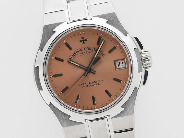 ヴァシュロンコンスタンタン オーヴァーシーズ Ref.42050/423A ステンレススチール サーモン文字盤 美中古 78y2m6bh