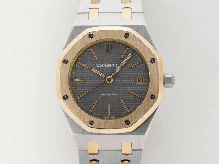 オーデマピゲ ロイヤルオーク ミディアム Ref.4790/789 ステンレススチール/イエローゴールド グレー文字盤 美品 rgzg2pip