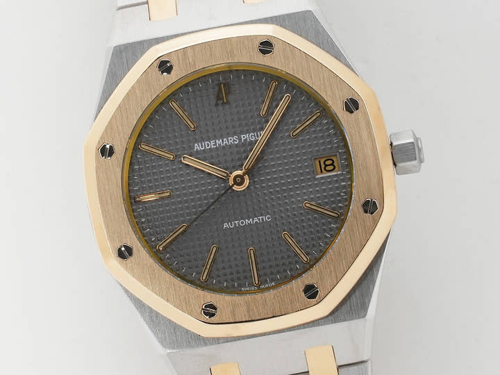 オーデマピゲ ロイヤルオーク ミディアム Ref.4790/789 ステンレススチール/イエローゴールド グレー文字盤 美品 rgzg2pip