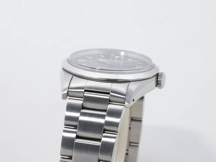 Pre-owned Rolex Explorer I Ref. 14270 Stainless Steel Black Dial Oyster Bracelet cc7mz8kt