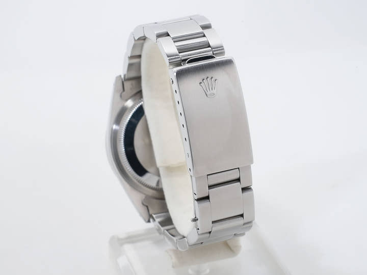 Pre-owned Rolex Explorer I Ref. 14270 Stainless Steel Black Dial Oyster Bracelet cc7mz8kt