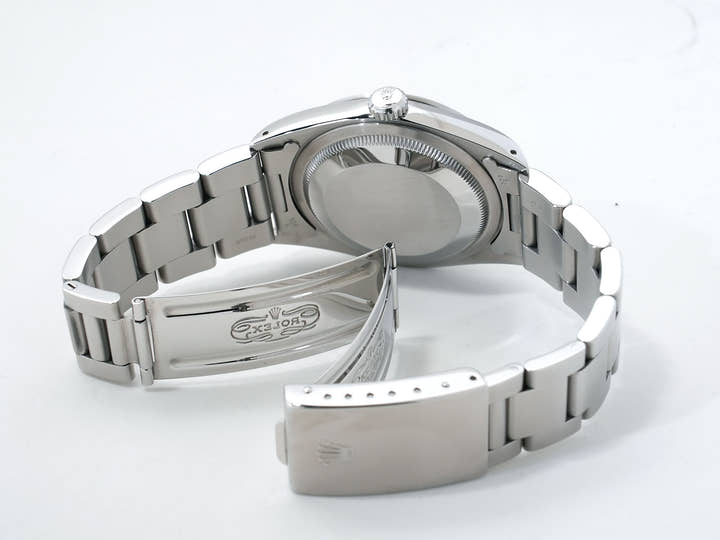 Pre-owned Rolex Explorer I Ref. 14270 Stainless Steel Black Dial Oyster Bracelet cc7mz8kt