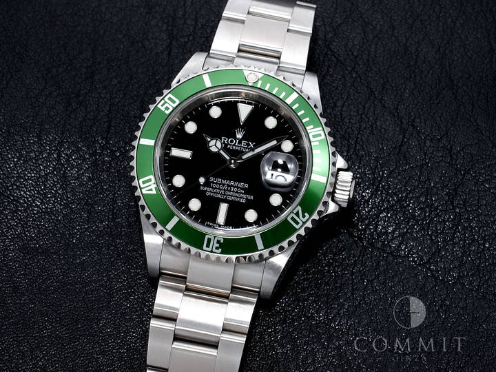 Rolex Submariner Date Ref. 16610LV Stainless Steel Black Dial Excellent Condition fk692b62
