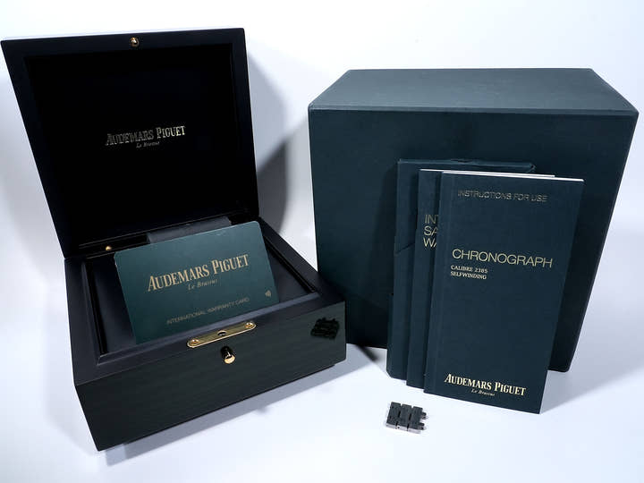 オーデマピゲ ロイヤルオーク クロノグラフ Ref.26331ST.OO.1220ST.01 ステンレススチール ブルー文字盤 中古 6wmhpn2s