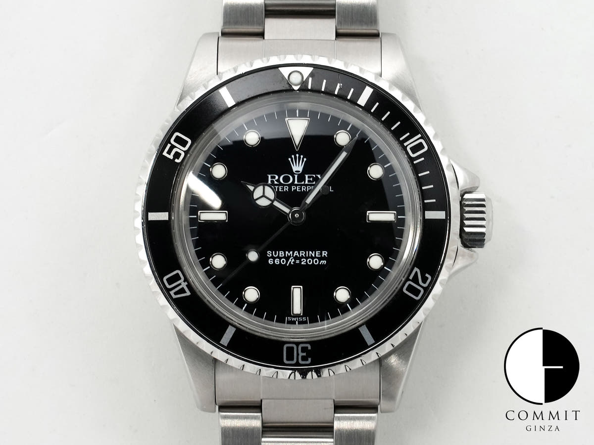 Pre-owned Rolex Submariner Ref. 5513 Stainless Steel Black Dial rst87i93