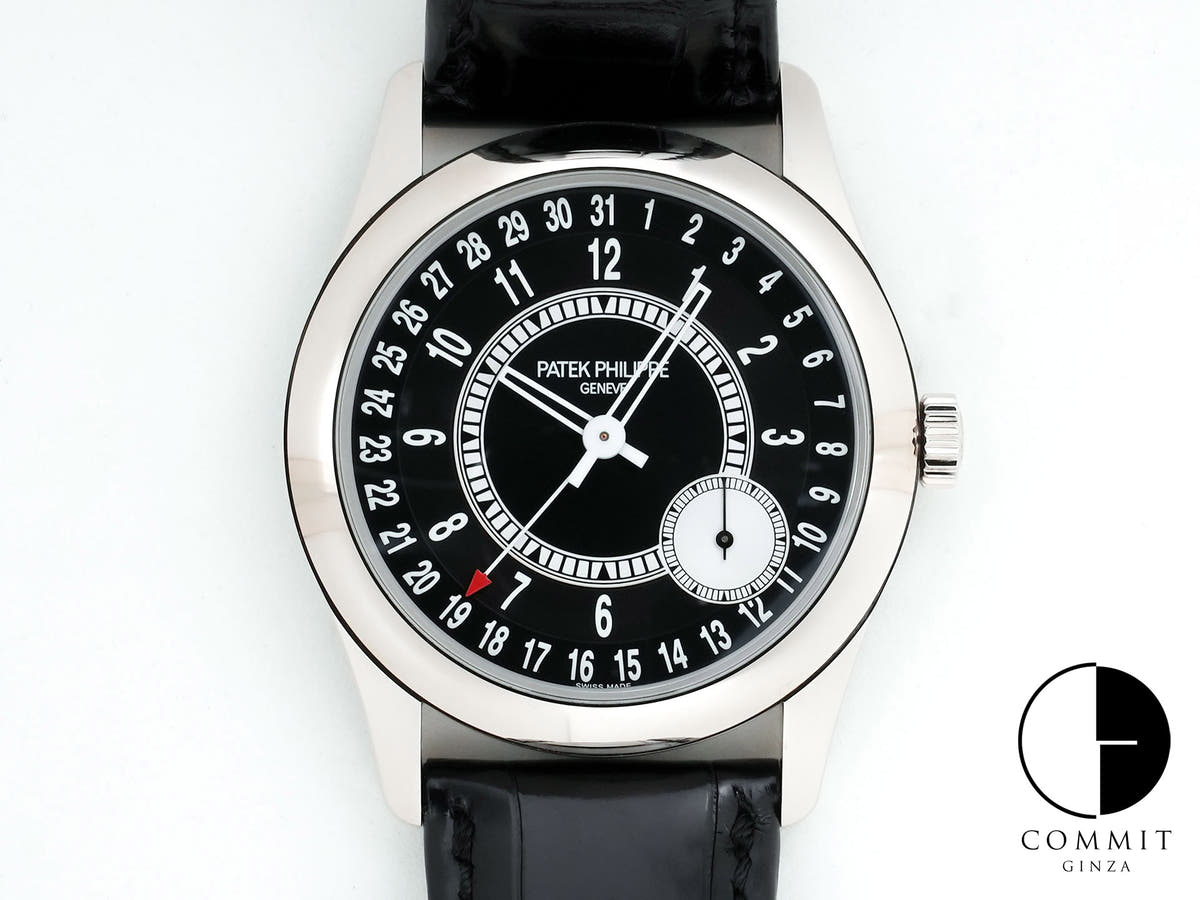 Patek Philippe Calatrava Ref. 6006G-001 White Gold Black Dial Unused 7dd9iwbm