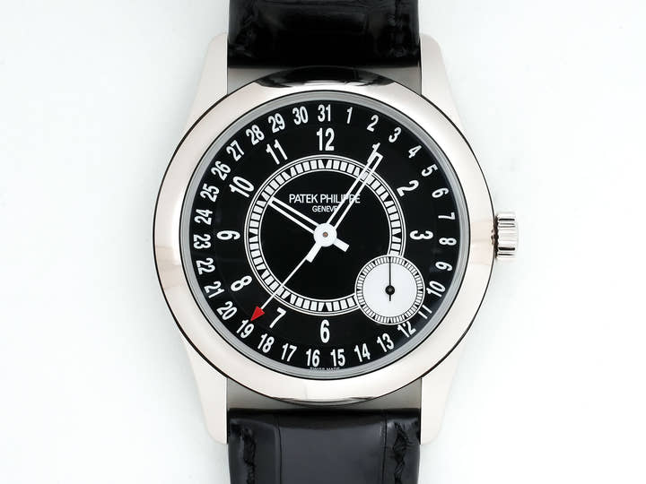 Patek Philippe Calatrava Ref. 6006G-001 White Gold Black Dial Unused 7dd9iwbm