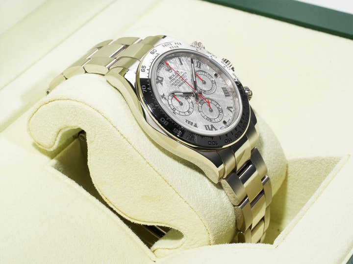 Pre-owned Rolex Daytona Ref. 116509 White Gold Meteorite Dial (p8fonc6n)