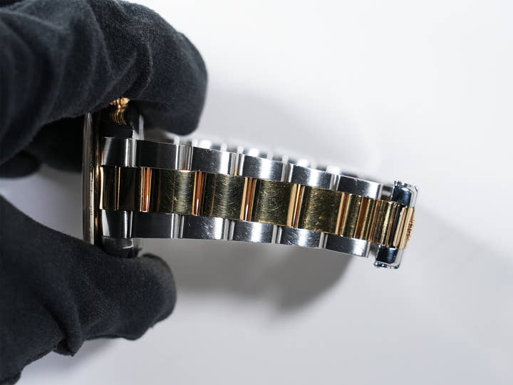 Pre-owned Rolex Daytona El Primero Ref. 16523 Stainless Steel/Yellow Gold Champagne Dial (pwu4e8jg)