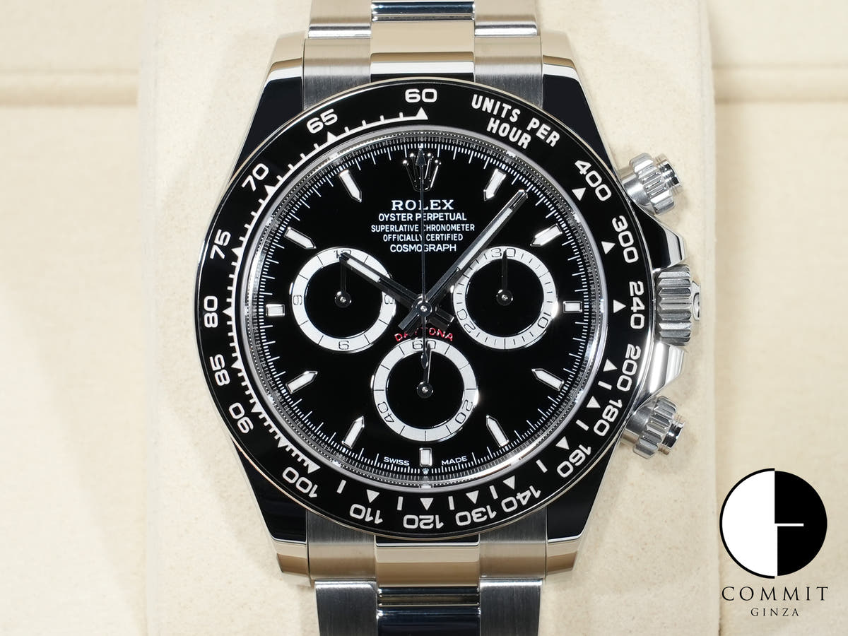 ロレックス デイトナ Ref.126500LN ステンレススチール ブラック文字盤 未使用 78zzqipa