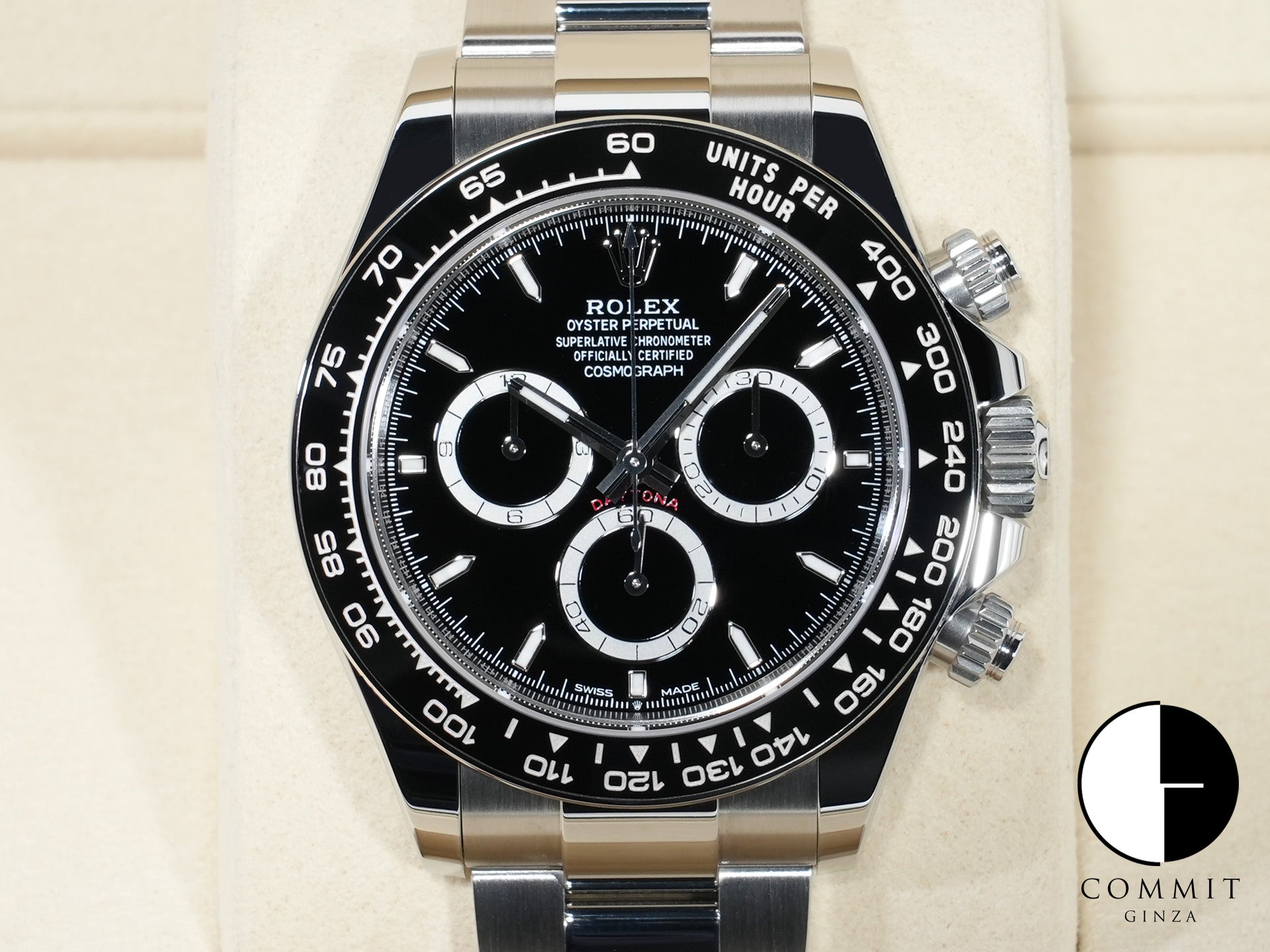 Rolex Daytona Ref. 126500LN Stainless Steel Black Dial Unused 78zzqipa