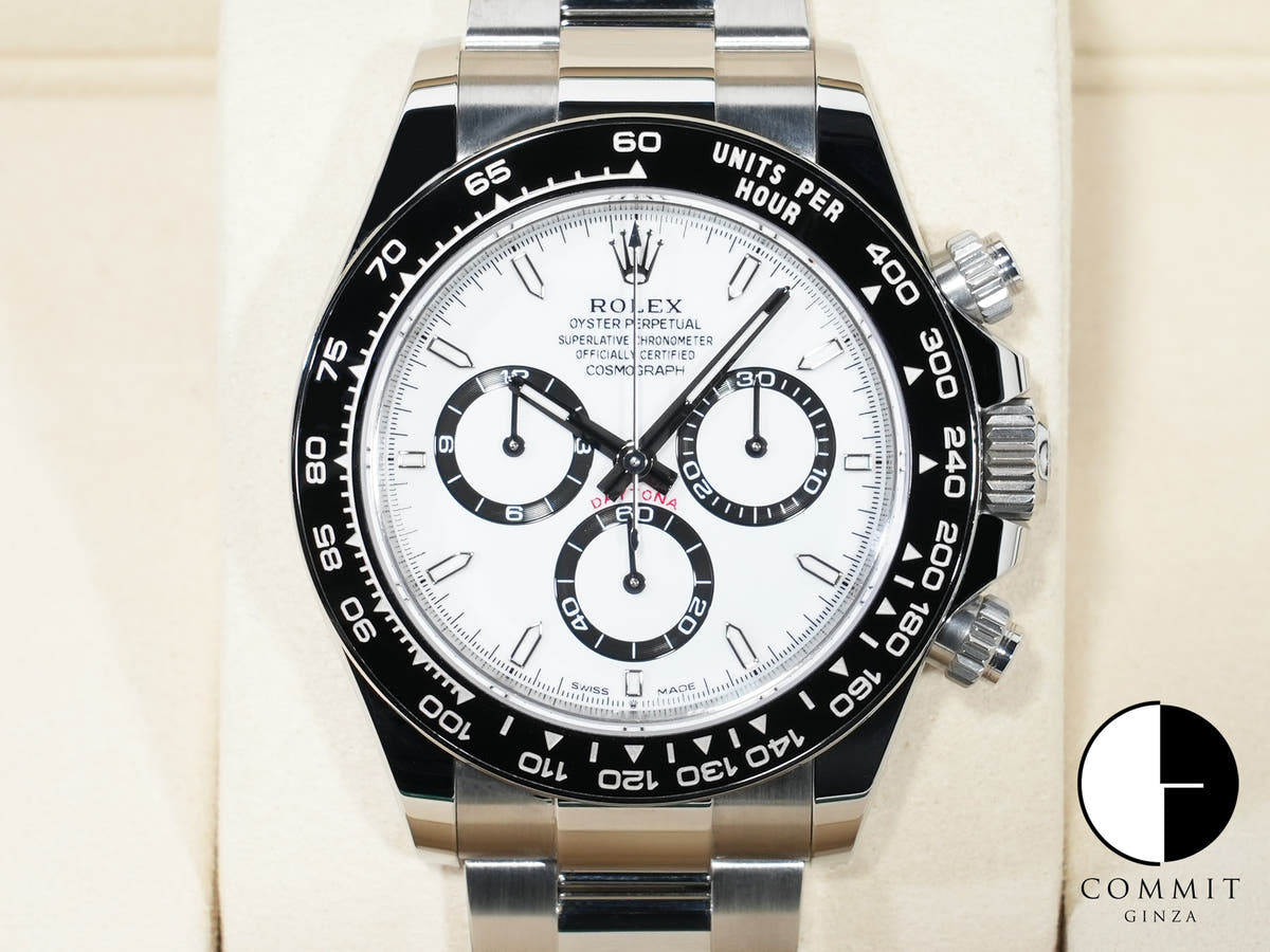 Rolex Daytona Ref. 126500LN Stainless Steel White Dial Unused er294ehg