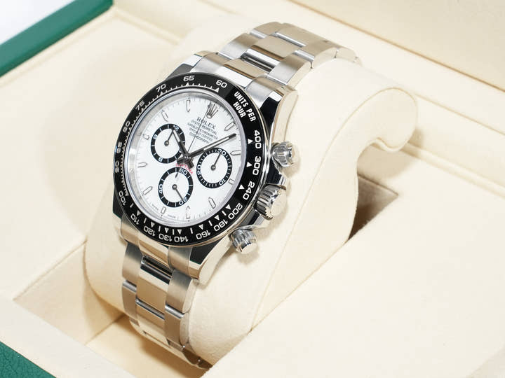 Rolex Daytona Ref. 126500LN Stainless Steel White Dial Unused er294ehg