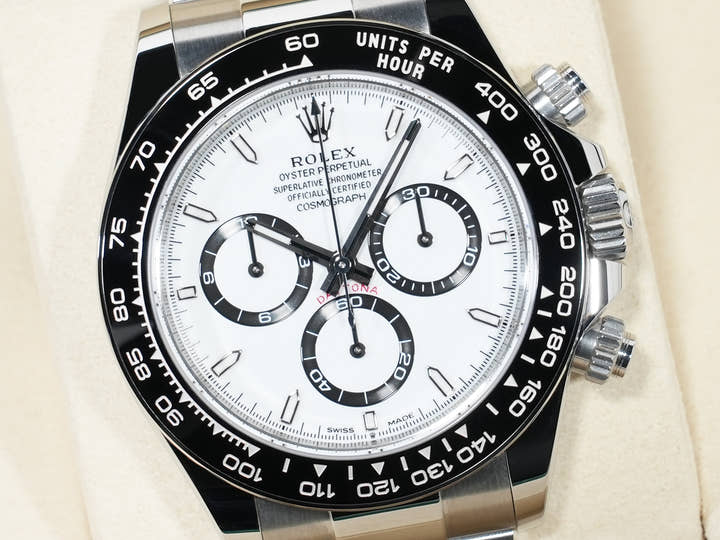 ロレックス デイトナ Ref.126500LN ステンレススチール ホワイト文字盤 未使用 i5omwkf8