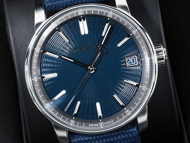 Audemars Piguet CODE 11.59 by Audemars Piguet Ref. 15210ST.OO.A348KB.01 Stainless Steel Night Blue Dial Unused rbuyx2tm