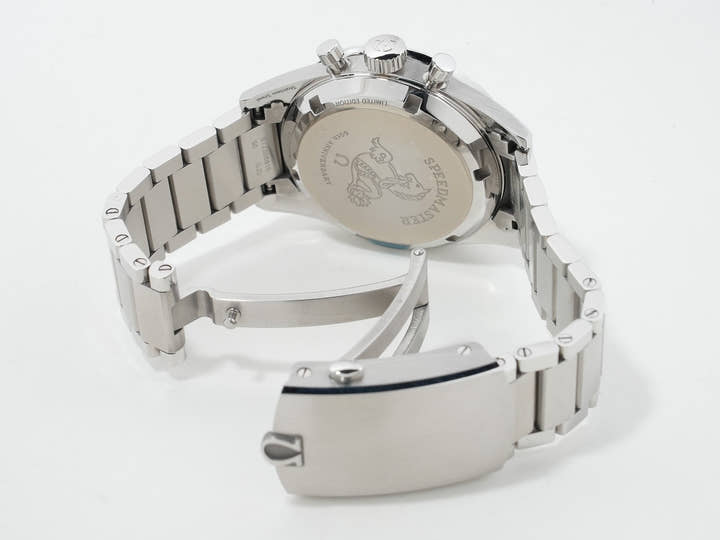 オメガ スピードマスター '57 クロノグラフ 38.6MM Ref.311.10.39.30.01.001 ステンレススチール ブラック文字盤 未使用 9zknd32f