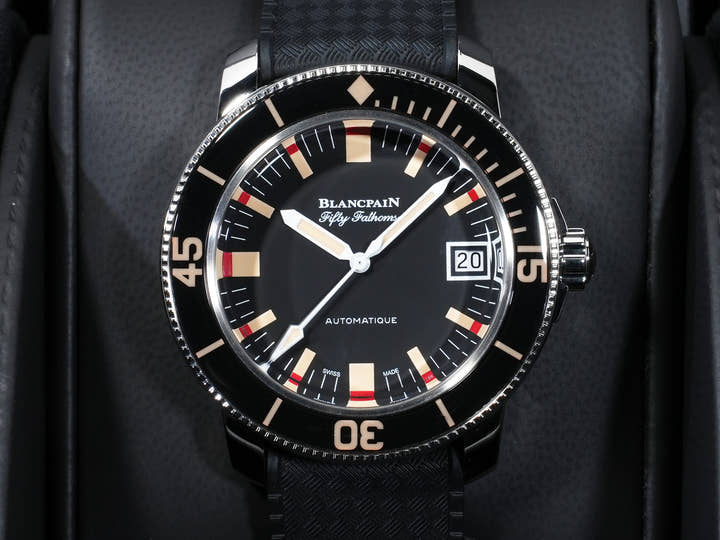 Blancpain Fifty Fathoms Barracuda Ref. 5008B-1130-B52A Stainless Steel Black Dial Unused kq8wdnn9