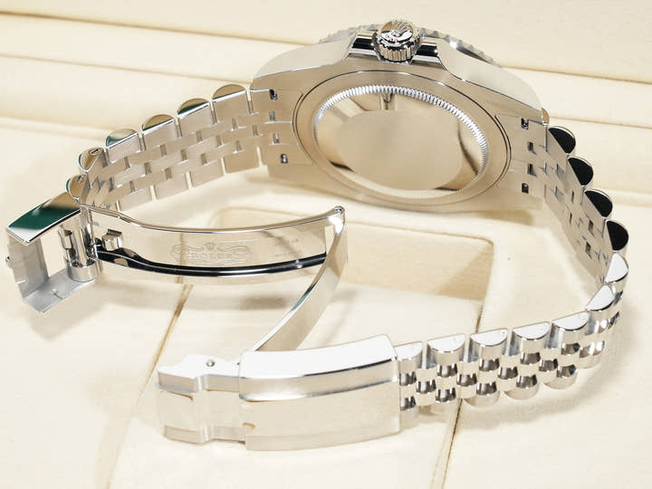 ロレックス GMTマスターII Ref.126710BLNR ステンレススチール ブラック文字盤 ジュビリーブレスレット 未使用 o7tfwnfg