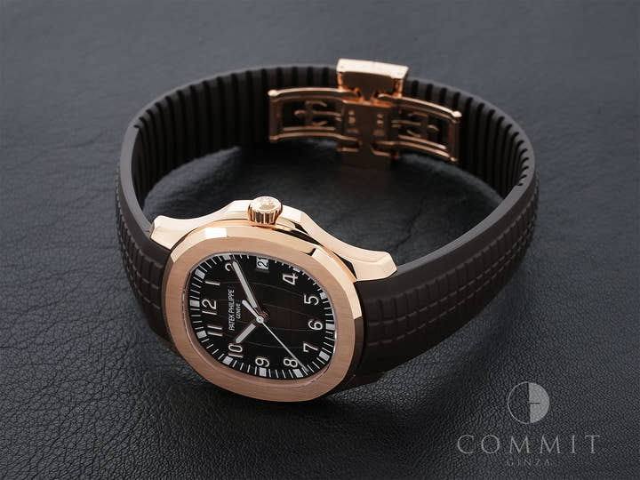 Patek Philippe Aquanaut Ref. 5167R-001 Rose Gold Brown Dial Pre-owned dq5vuhvi