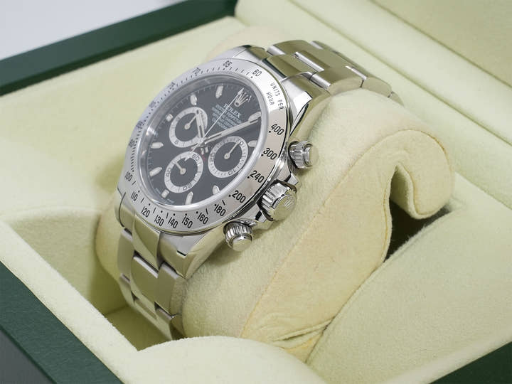 ロレックス デイトナ Ref.116520 ステンレススチール ブラック文字盤 中古 2vvdzgto