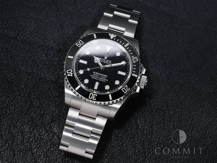 ロレックス サブマリーナー ノンデイト Ref.124060 ステンレススチール ブラック文字盤 中古 4mxpp2pd