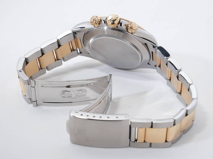 ロレックス デイトナ エルプリメロ Ref.16523G ステンレススチール/イエローゴールド ホワイト×8Pダイヤ文字盤 中古 y5udwi4g