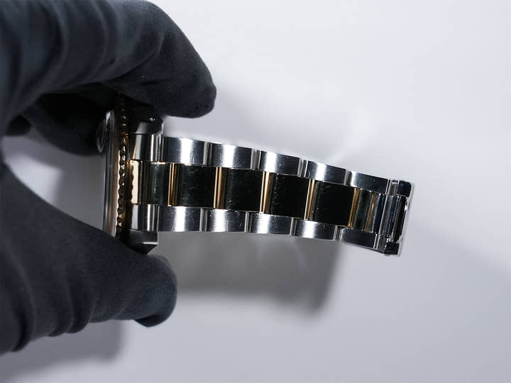 ロレックス GMTマスター Ref.1675/3 ステンレススチール/イエローゴールド ブラウン文字盤 オイスターブレスレット 中古 rjug2qu7