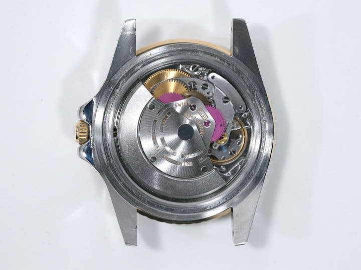 ロレックス GMTマスター Ref.1675/3 ステンレススチール/イエローゴールド ブラウン文字盤 オイスターブレスレット 中古 rjug2qu7