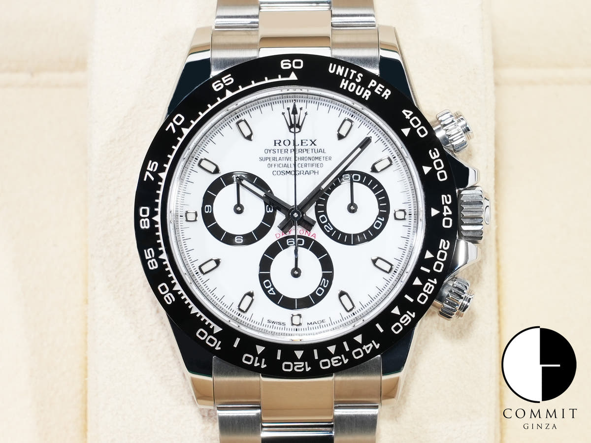 ロレックス デイトナ Ref.116500LN ステンレススチール ホワイト文字盤 中古 vir8shim