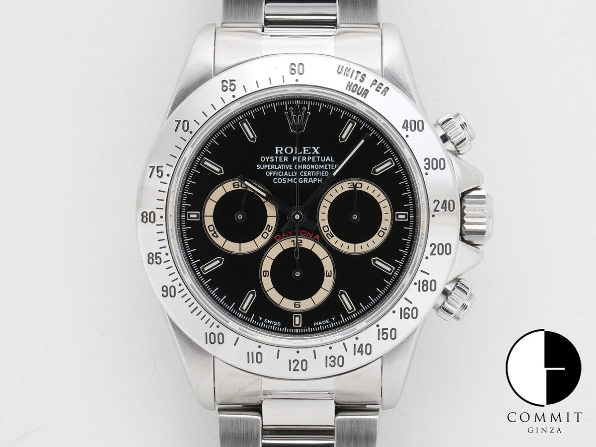 Pre-owned Rolex Daytona El Primero Ref. 16520 Stainless Steel Black Dial (snga5zye)
