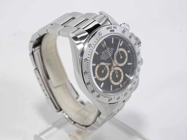 Pre-owned Rolex Daytona El Primero Ref. 16520 Stainless Steel Black Dial (snga5zye)