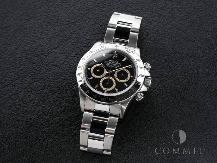 Pre-owned Rolex Daytona El Primero Ref. 16520 Stainless Steel Black Dial (snga5zye)