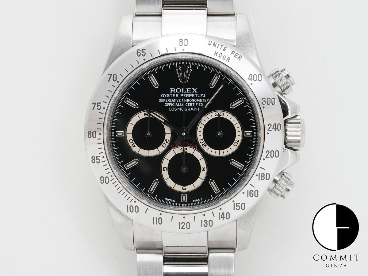 ロレックス デイトナ エルプリメロ Ref.16520 ステンレススチール ブラック文字盤 中古 svzr6n8e