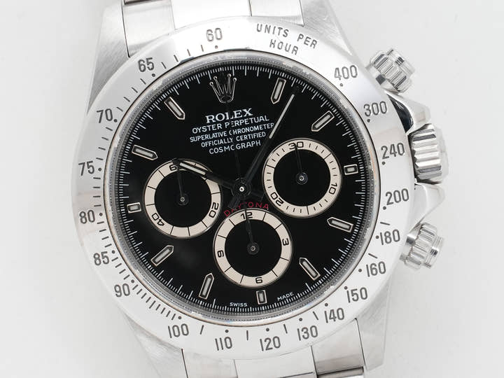 ロレックス デイトナ エルプリメロ Ref.16520 ステンレススチール ブラック文字盤 中古 svzr6n8e