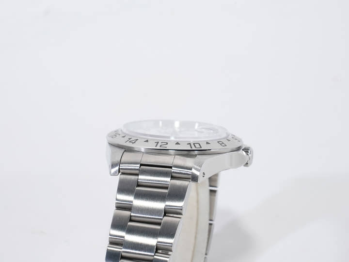 ロレックス エクスプローラーII Ref.16570 ステンレススチール ホワイト文字盤 オイスターブレスレット 中古 bhhbfcb3