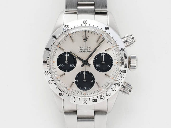 ロレックス デイトナ Ref.6265 ステンレススチール シルバー文字盤 中古 0CSH0005