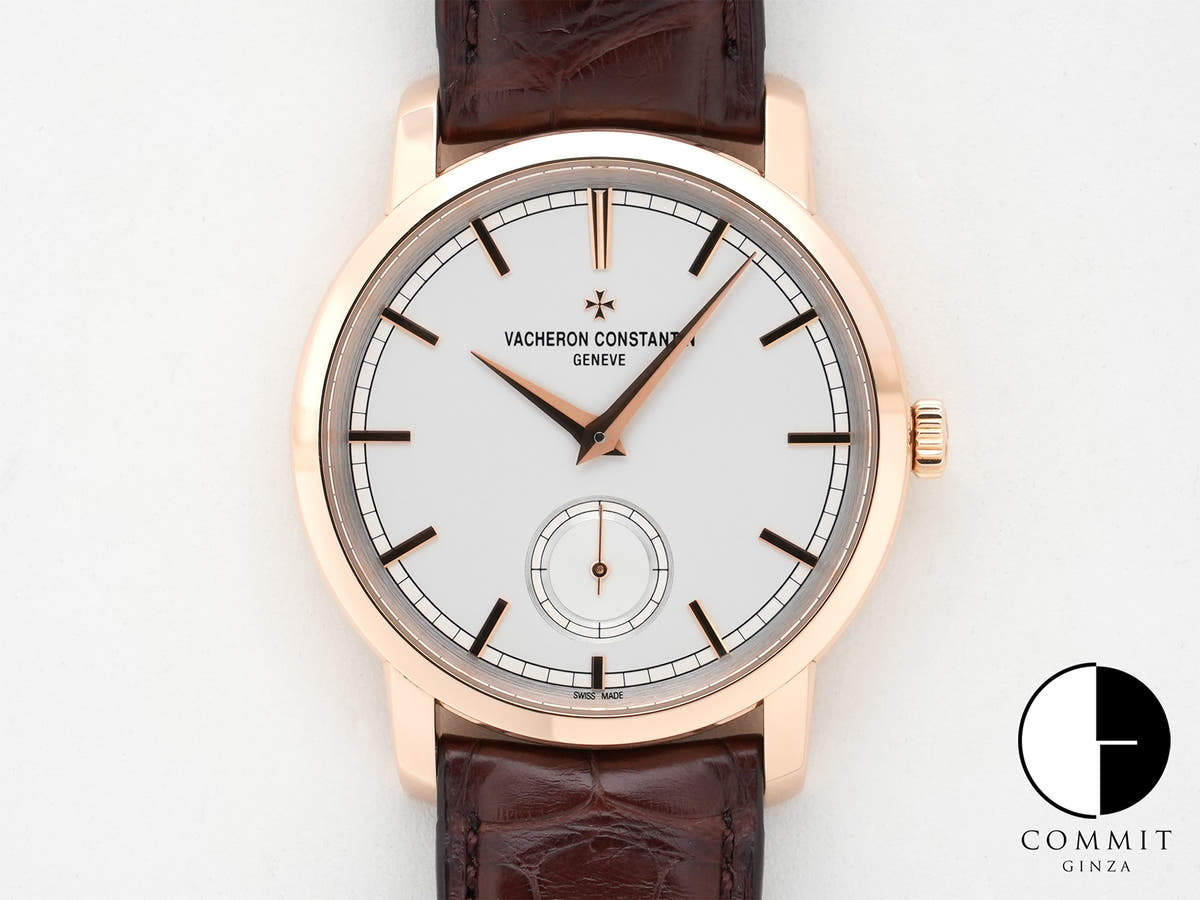 ヴァシュロンコンスタンタン トラディショナル マニュアルワインディング Ref.82172/000R-9382 ピンクゴールド シルバー文字盤 中古 hsj2kowe