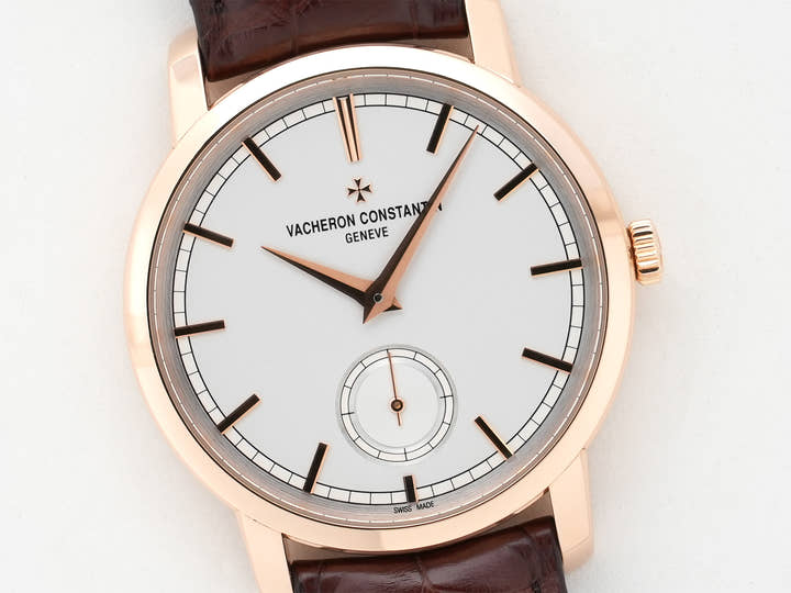 ヴァシュロンコンスタンタン トラディショナル マニュアルワインディング Ref.82172/000R-9382 ピンクゴールド シルバー文字盤 中古 hsj2kowe
