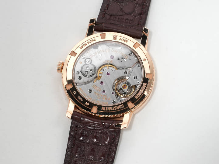 ヴァシュロンコンスタンタン トラディショナル マニュアルワインディング Ref.82172/000R-9382 ピンクゴールド シルバー文字盤 中古 hsj2kowe